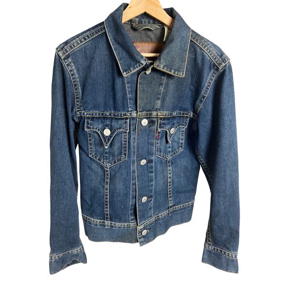 Levi Strauss & Co Type 1 Button Up Jean Jacket Small Iconic Retro - Picture 1 of 6